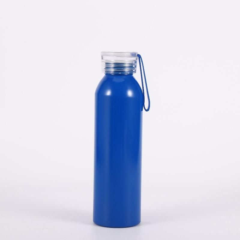Aluminum Water Bottle with Lifting Rope Outdoor Portable Hiking Travel Kettle Large Capacity Sports Water Bottle with Lid