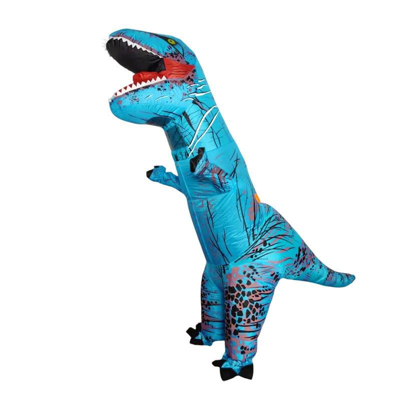 Dětský legrační kostým maskota dinosaura - Tyrannosaurus Rex Halloweenské představení Rekvizity