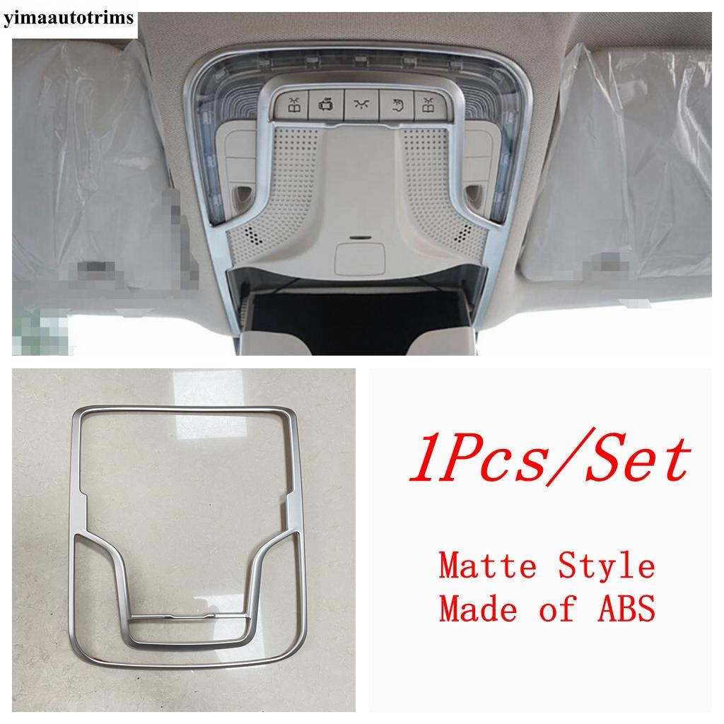 

Roof Reading Lights Lamps Frame Decoration Cover Trim Matte Accessories For Mercedes-Benz Vito W447 / V Class V260 2014 - 2025 Matte Style