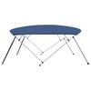 4 Bow Bimini Top Marine Blue 243 x (230 244) x 137 cm