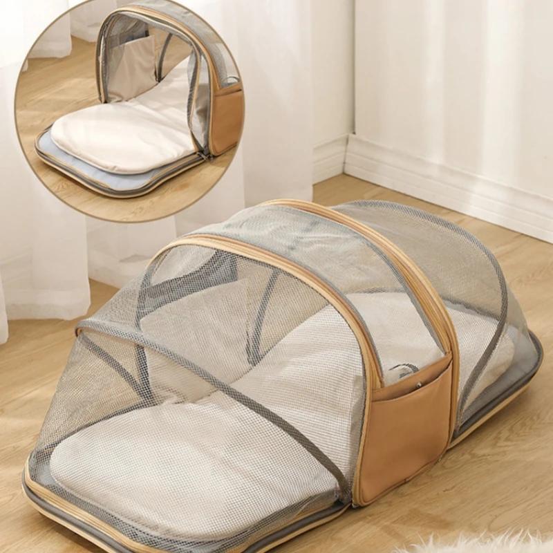 Puppy Handbags Dog Backpack Dog Transport Bag Pet Backpack Multifunctional Tent Pet Bag Puppy Carrier Pet Single Shoulder Bag