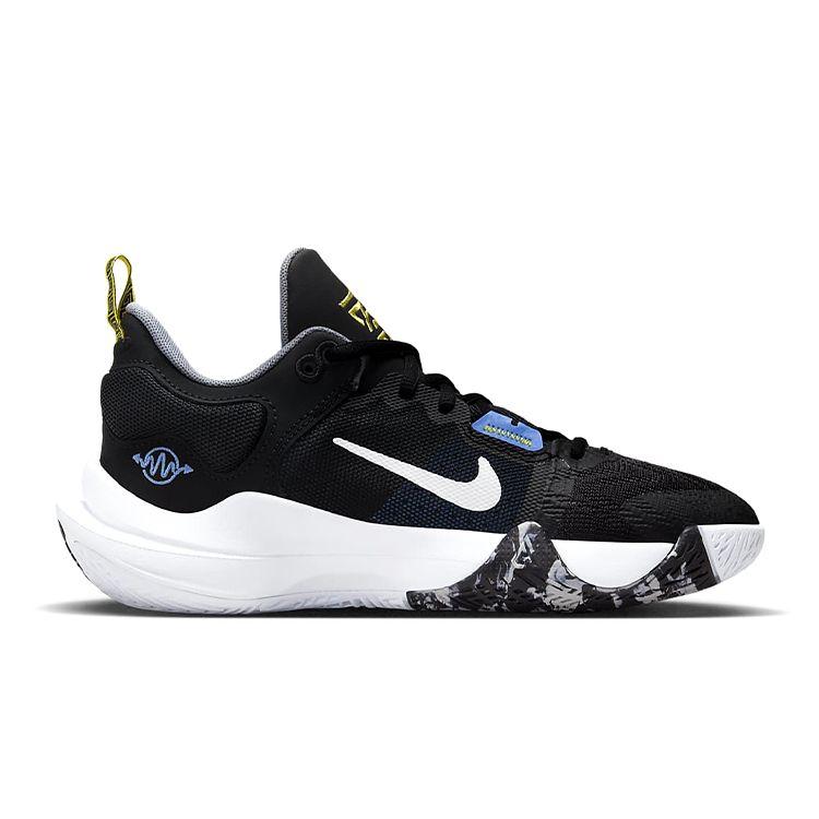 Nike Giannis Immortality 2 GS Black White Kids Sneakers University-Blue Smoke-Grey DQ1943-001