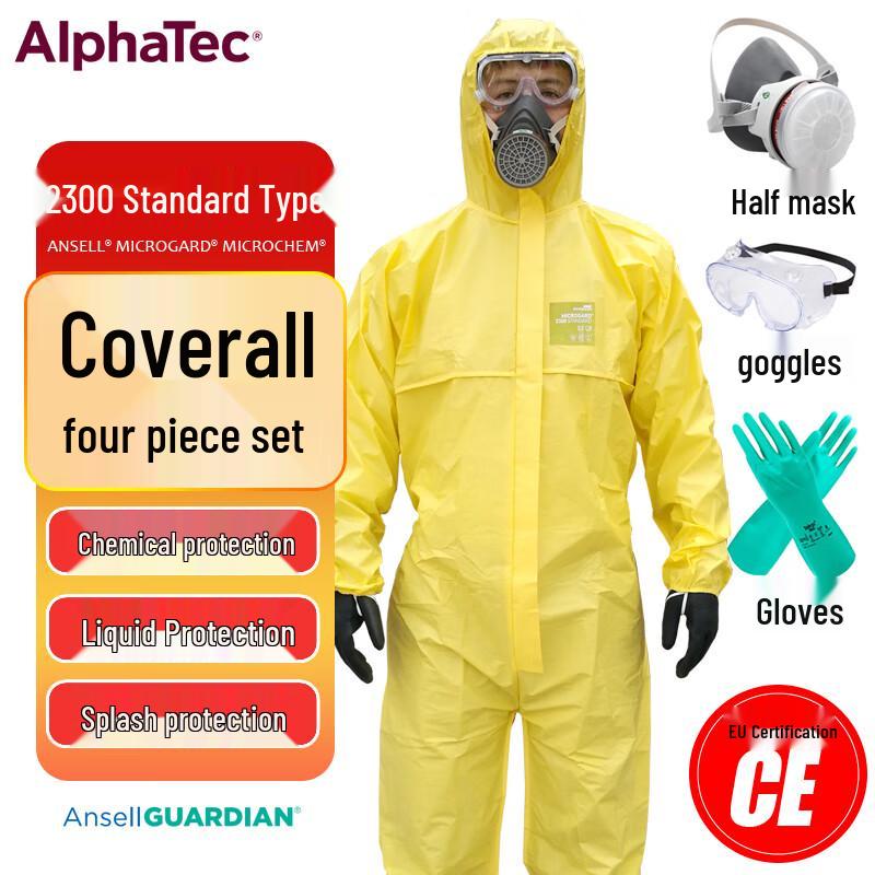 ALPHATEC C-Grade Chemical Protective Coverall M