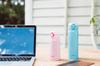 THERMOS Water Bottle Vacuum Insulated Mobile Mug Open 350ml Coral Pink CP [One-Touch Type] JNL-352