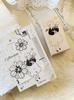 Little Girl Journal Stamps Scrapbooking  Series, Red Rubber, All Maple Can Be Versatile Small Flowers Yier Studio