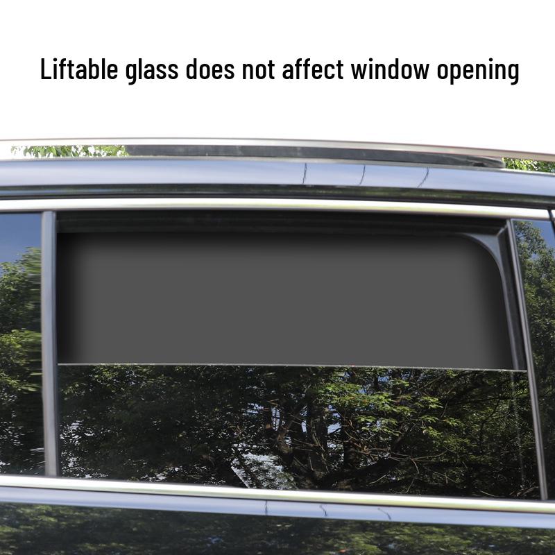 Magnetic Car Sunshade & Privacy Curtain - Heat Insulation, Light Blocking Visor and Side Shield