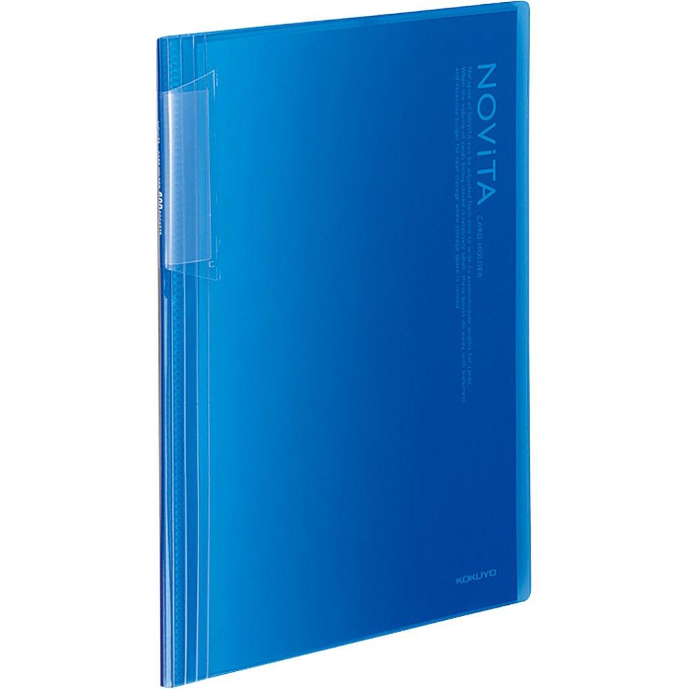 

KOKUYO File Card Holder Novita A4 30 600 name sheets, capacity, Blue, Mei-N260B синій