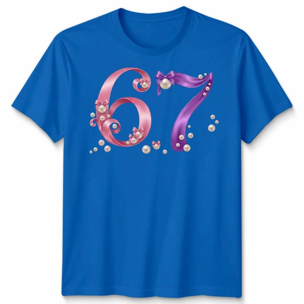 Sixty Seven 67th Birthday Occasions UnisexS TShirt Unisexs Graphic Tee Gift