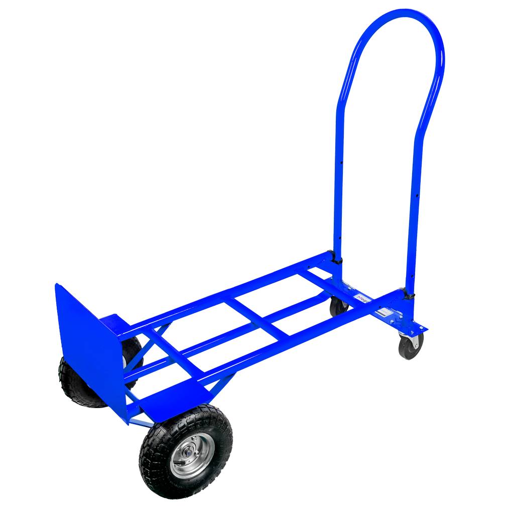 Mega-M 2in1 Miller Warehouse Trolley, Blue, 250kg, N Carton