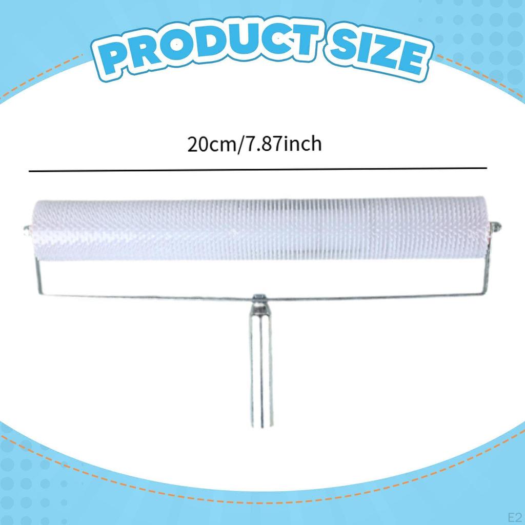 Spiked Roller 200Mm Floor Preparation Latex Self Levelling Screed Spikes 15Mm