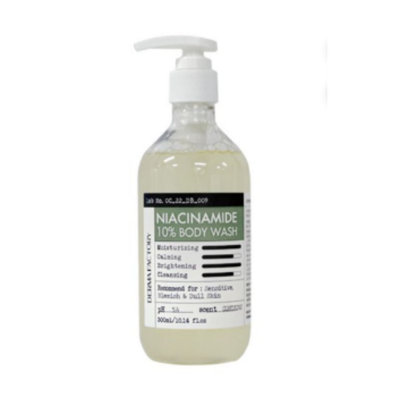 DERMAFACTORY Niacinamide 10% Body Wash Fruity Floral 300ml