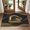 Brisbane Broncos Design Crystal Velvet Rug Soft Decorative Mat for Bedroom Entrance
