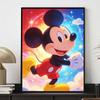 Disney Diamond Painting Kit Full Diamond Round Mickey Mouse Celestial Home Decor Craft Gift