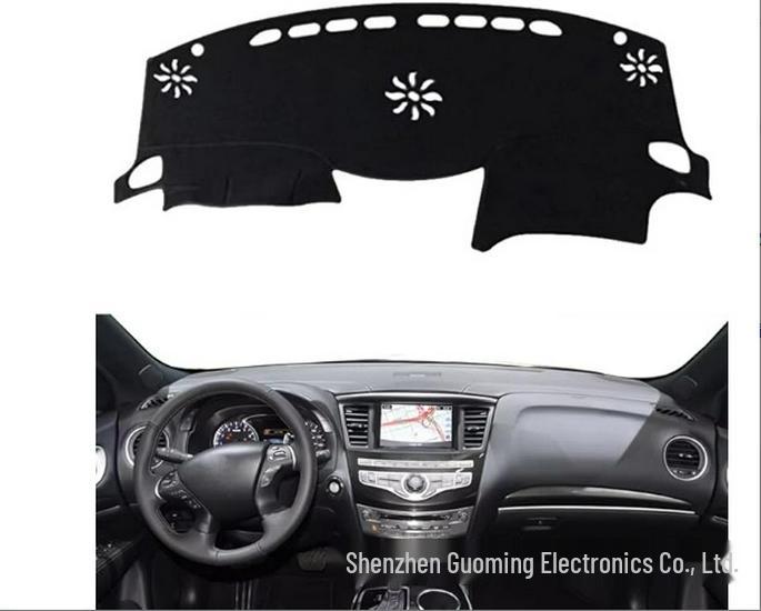 

Infiniti QX60/JX35 Dashboard Mat (2012-2020) Black Trim, Right Hand Drive