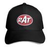 Rat Rod Baseball Cap Six Panel Structured Crown Sun Protection Upf 50 Breathable Mesh Back