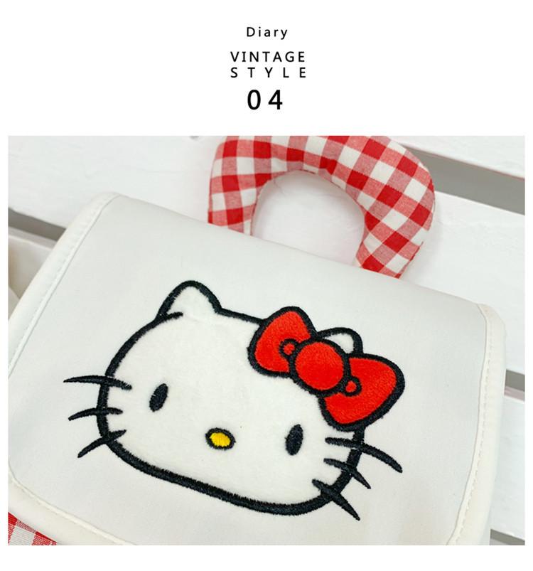 Roter Mimi Leichter Cartoon Mini Rucksack für Mädchen