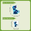 Glow-In-The-Dark Switch Sticker Frog Cat Design Self-Adhesive Removable Pvc Switch Decoration For Home, Bathroom, Bedroom