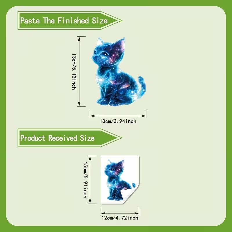 Glow-In-The-Dark Switch Sticker Frog Cat Design Self-Adhesive Removable Pvc Switch Decoration For Home, Bathroom, Bedroom