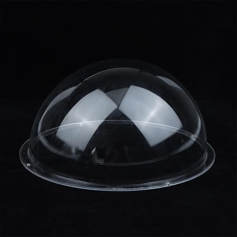 High Clarity Clear Security Camera Dome Cover Acrylic Hemisphere Replacement for Factory Outdoor Surveillance Use
