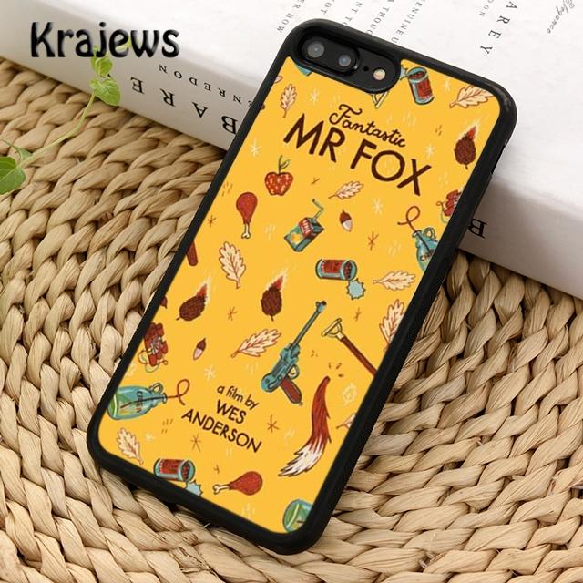 Krajews Fox clever vignette Soft Phone Case Cover For iPhone 17 Air 16 15 14 plus 11 12 13 pro max Plus coque Fundas