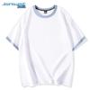 Jeanswest 2025 Spring Women's Colorblock Cotton T-Shirt