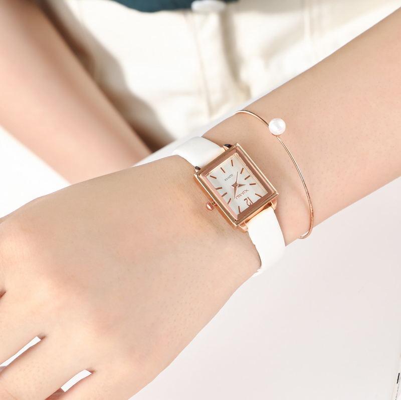 Cic Watch Female Student Simple Trend Ulzzang Small Dial Square Mori Female Retro College Style