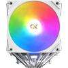 Ventirad CPU - XIGMATEK AK6 Dual Digital Arctic - AMD AM5/AM4 - Ventilateur 2x 120 Mm ARGB - Blanc