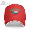 Cappellino da Baseball con Bandiera del Sudafrica Lettere Uomo Donna Estate Unisex Hip Hop Cappellini Cotone Snapback Cappello da Golf Cappellini da Pesca