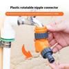 Garden Hose Connector, 1/2 Inch Faucet Adapter, Plastic Quick Connect Click-Lock For Watering & Irrigation
