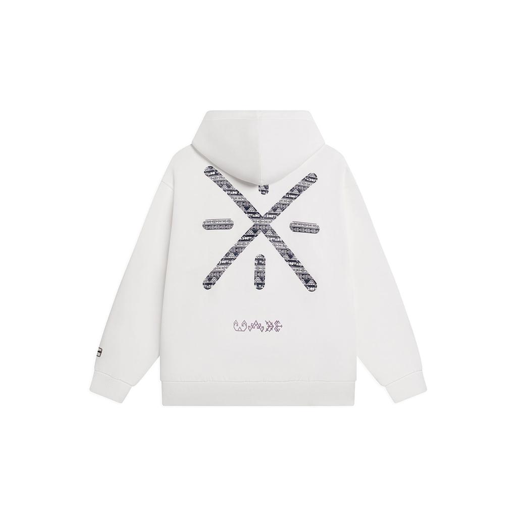 Li Ning Wade Collection Sweatshirt Unisex Ivory AWDS817-2