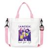 KPop Demon Hunters Shoulder Bag Kawaii Cartoon Handbag Large Capacity Crossbody Fashion Portable Canvas Storage Bags Gift Kid Friendly Entertaining