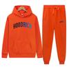 Set Două Piese Hanorac cu Imprimeu Model Hoodrich și Bluză de Trening
