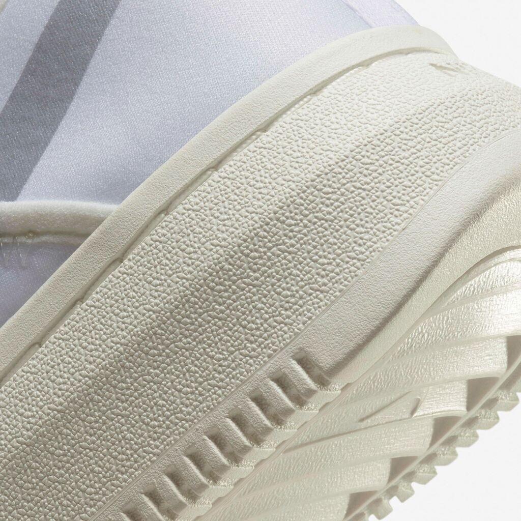 Sneakers Nike Court Vision Alta Women White/sail/metallic Silver