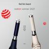 ZUODU Reinforced Windproof Business Long Umbrella