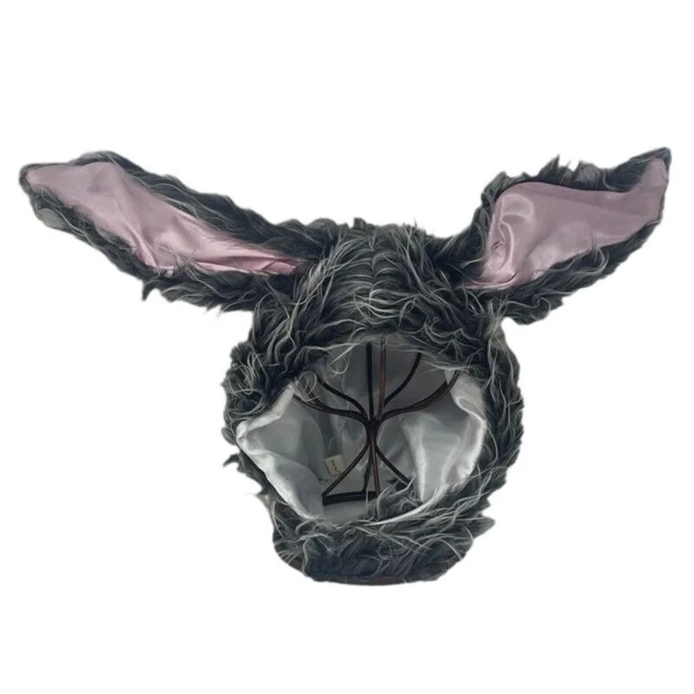 Kawaii Bunny Ears Hat Rabbit Head Warmer Winter Headwear  Cosplay Props