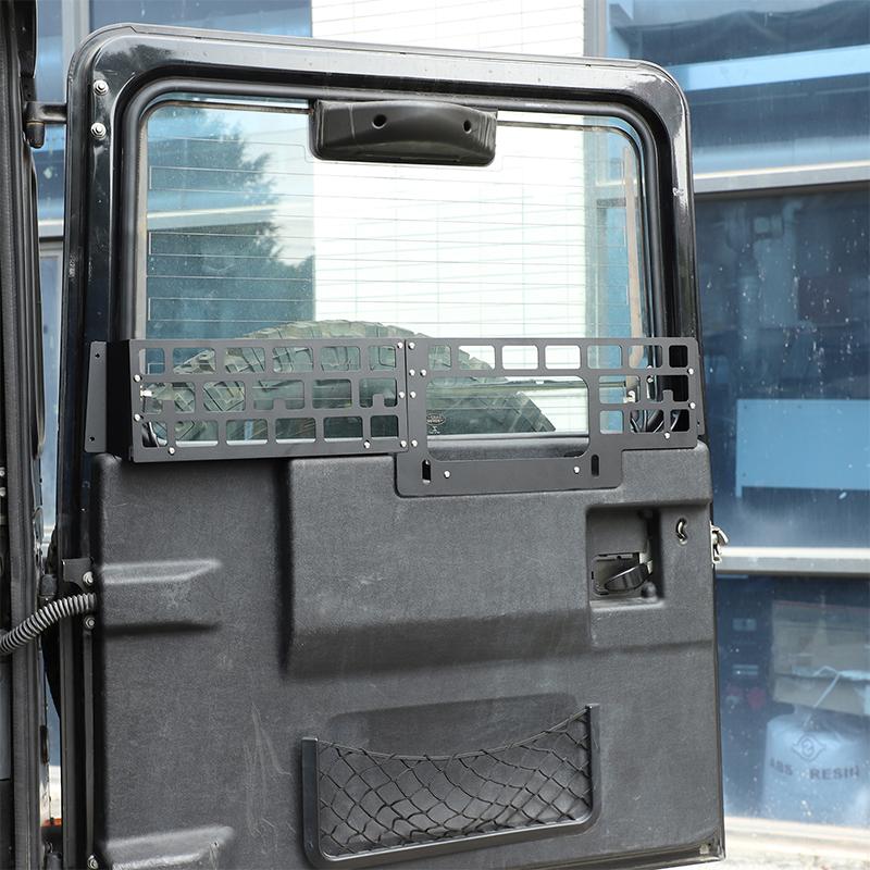 For Land Rover Defender 2004-2019 Car Tailgate Glass Window Storage Fence Bracket Storage Bracket Car Modification