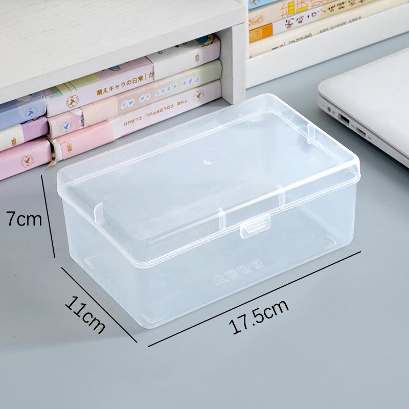 Корейская прозрачная коробка для хранения, глухая коробка, коробка для хранения фотокарт, органайзер для фотокарт, классификация, флип-коробка