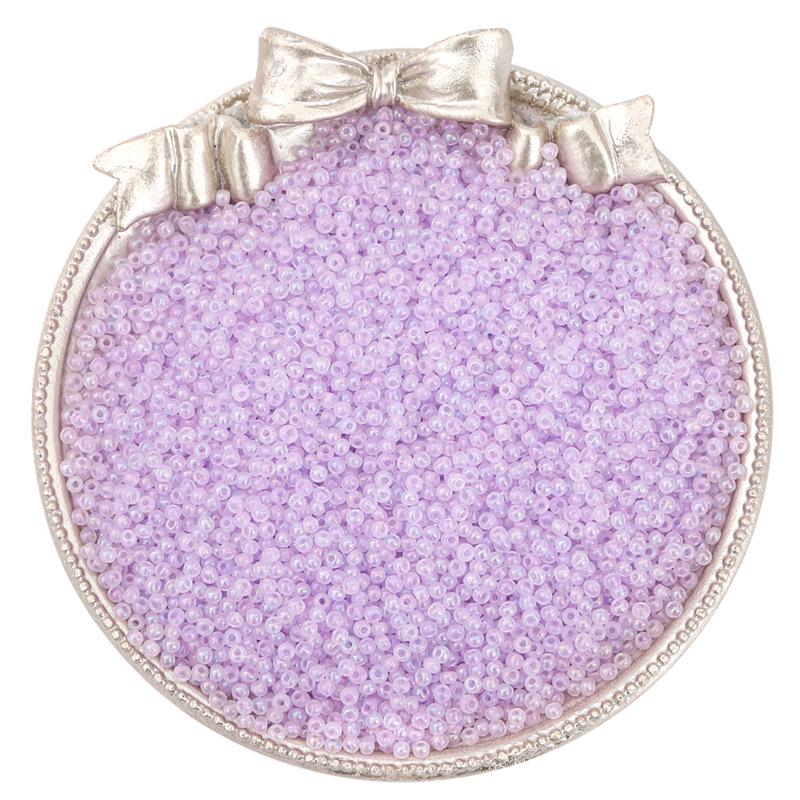 Cremewolke Fantasy Glas Reisperlen: 2/3/4mm DIY Armband- & Halskettenmaterial