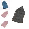 Cozy Newborn Sleeping Bag Baby Infants Knit Crochet Swaddle Wrap For Ultimate Warmth