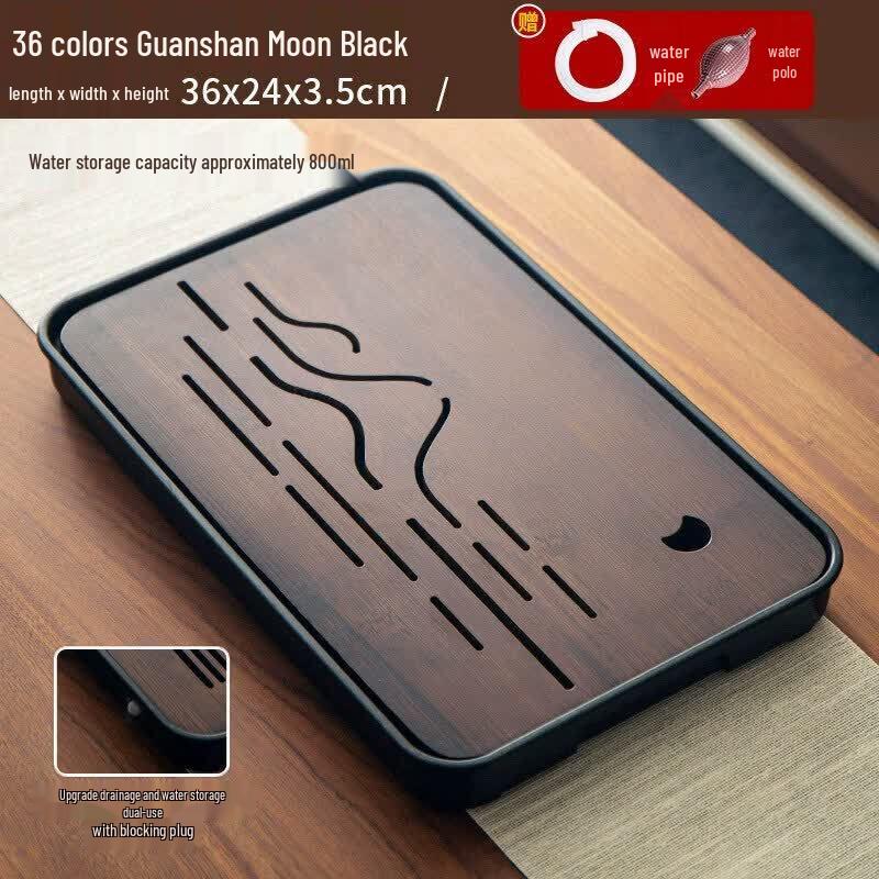 Bamboo Draining Tea Tray