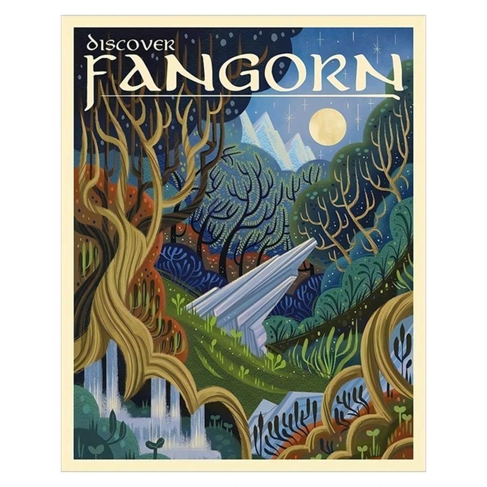 Diamond Painting Abstract Ring Art Retro Full Drill Kit Vintage Film Mordor Castle Lord Magic Kid Bed Room Decor