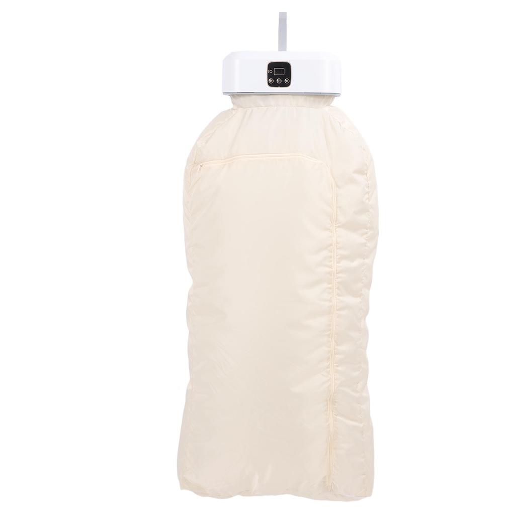 Portable Clothes Dryer Remote Control Foldable Electric Laundry Drying Machine with Bag for Apartment RV Travel