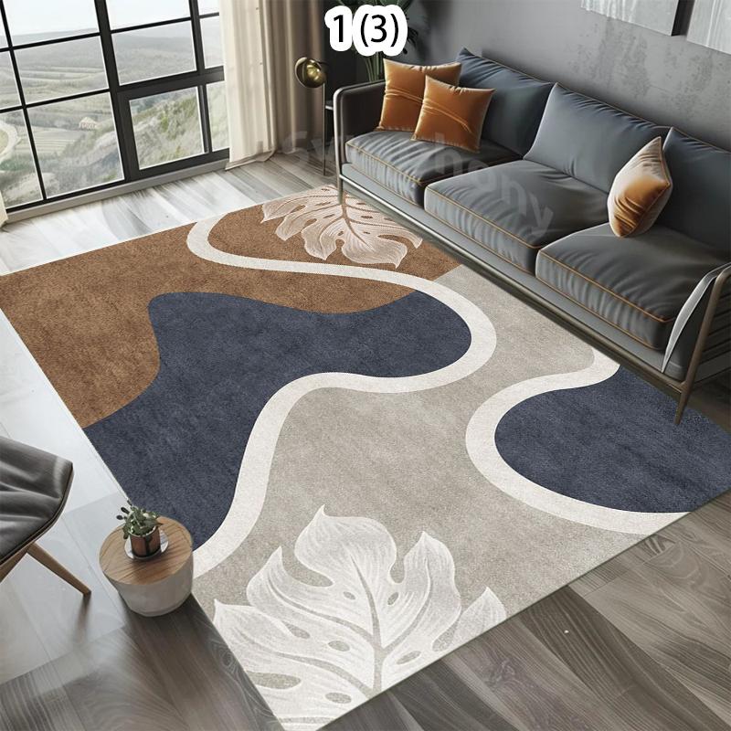 

Light Luxury Home Living Room Carpet Bedroom Anti-Slip and Dirt-Resistant Sofa Coffee Table Blanket and Home Decoration 50X80CM
