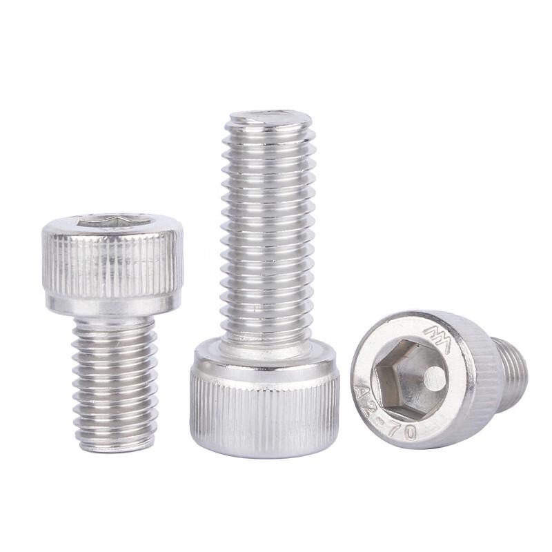 304 Stainless Steel M6 Round Head Hex Socket Cap Screws
