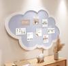 Süßes Schwarzes Brett für die Wand Wolkenform Kork-Anschlagtafel mit Pinnnadeln Selbstklebendes Filz-Notizbrett Wanddekoration für Büro Zuhause Schule Kamel