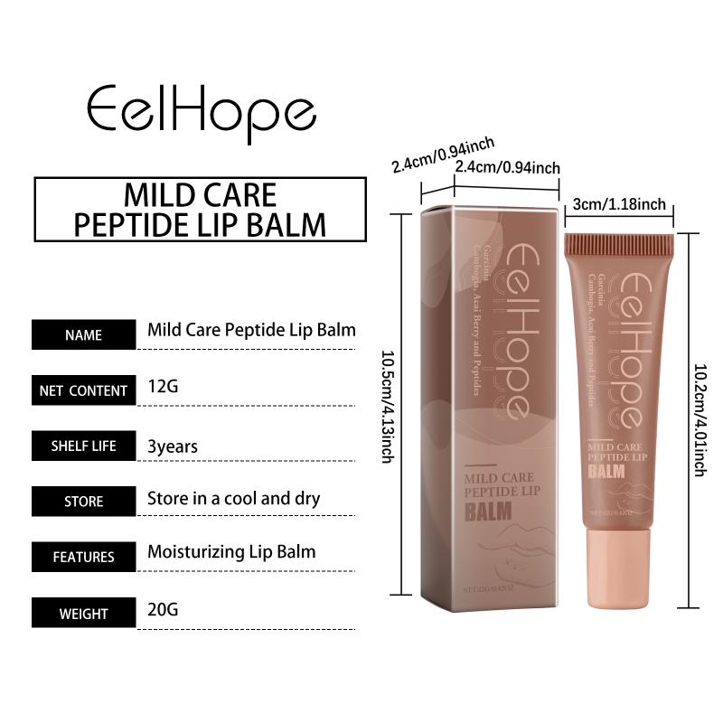 Moisturizing Lip Balm Natural Lip Enhancer Long-Lasting Hydration Prevent Cracking Reduce Lips Lines Nourishing Repair Care