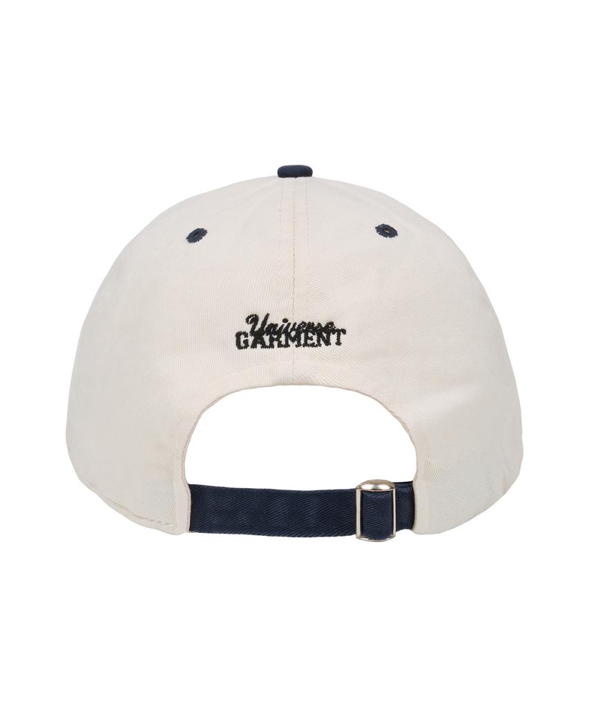 Yunibeoseugameonteu Multi Star Two-Tone Washed Cap_Navy