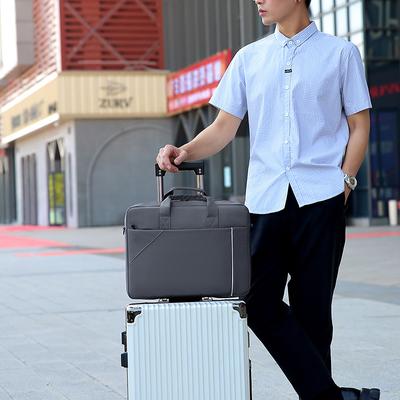 Bolso Portátil de Tela Oxford para Portátil de Alto Valor Anticaída Gran Capacidad Maletín de Negocios
