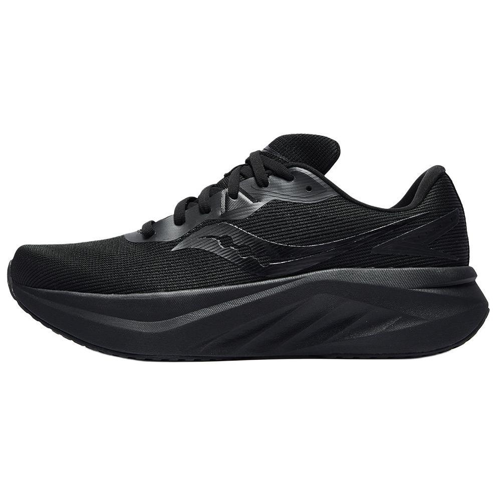 SAUCONY Tide 3 Comfortable Soft Cushioning Non-Slip Breathable Support Low-Top Training Short Distance Running Shoes Unisex Sneaker Black S28241-5