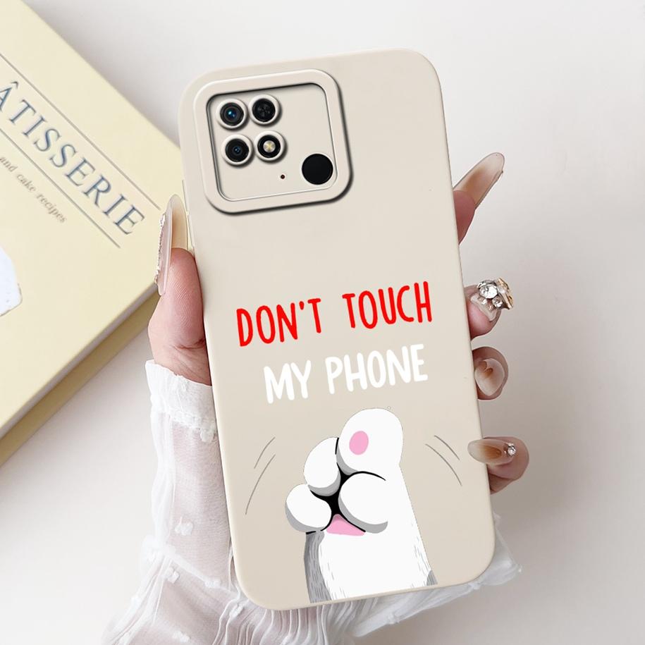 For Xiaomi Redmi 10C Case Popular Flower Camera Protection Funda Soft Silicone Phone Case For Redmi 10 Power Cover Redmi10C Capa